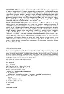 Copertă produs Kinetoterapie: metodologia poziţionării şi mobilizării pacientului
