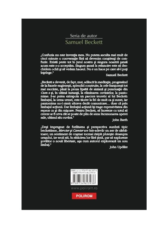 Copertă produs Opere IV. Cum e. Mercier şi Camier - gallery big 2