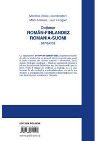 Copertă produs Dictionar român-finlandez. Romania-suomi sanakirja