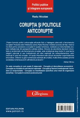 Copertă produs Corupţia şi politicile anticorupţie