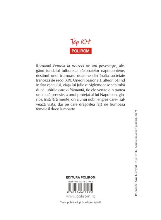 Copertă produs Femeia la treizeci de ani - gallery big 2