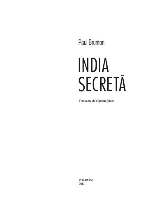 Copertă produs India secretă - gallery big 5