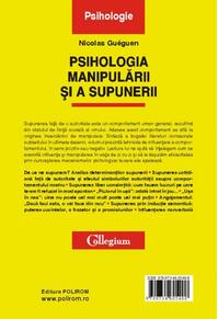 Copertă produs Psihologia manipulării şi a supunerii