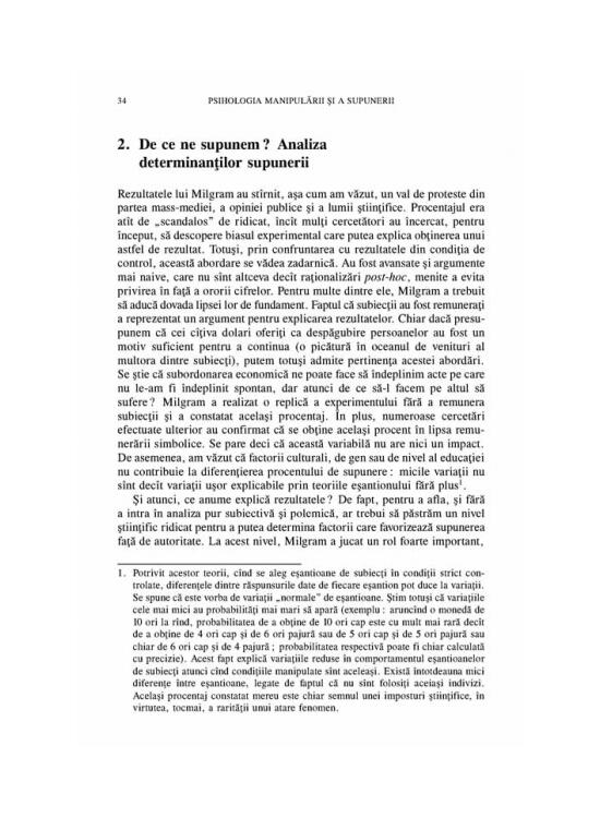 Copertă produs Psihologia manipulării şi a supunerii - gallery big 4