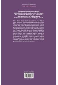 Copertă produs Înaintea despărţirii. Convorbire cu Saul Bellow. Un proiect Words&Images