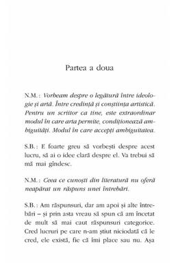 Copertă produs &Icirc;naintea despărţirii. Convorbire cu Saul Bellow. Un proiect Words&Images