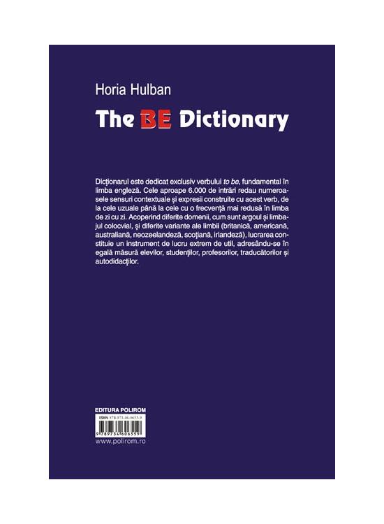 Copertă produs The BE Dictionary - gallery big 2