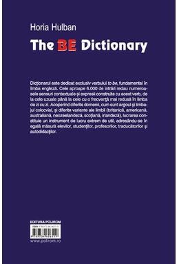 Copertă produs The BE Dictionary