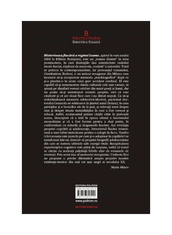 Copertă produs Misterioasa flacără a reginei Loana - gallery big 2