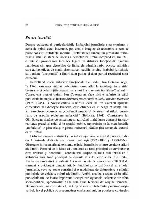Copertă produs Producţia textului jurnalistic - gallery big 4