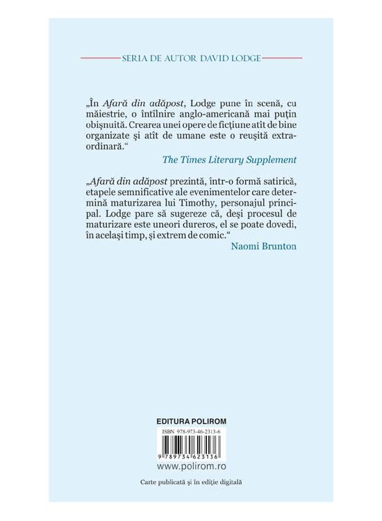 Copertă produs Afară din adăpost (Ediţia 2011) - gallery big 2