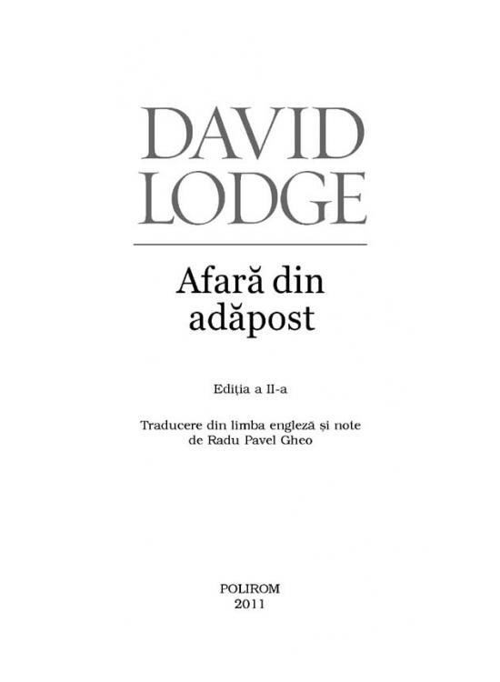 Copertă produs Afară din adăpost (Ediţia 2011) - gallery big 4