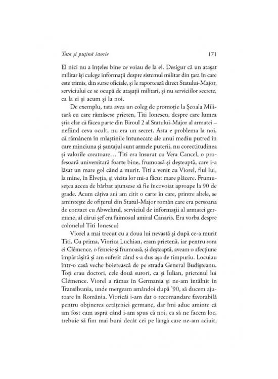 Copertă produs Fata tatei şi mama fetei. Istoria unei vieţi &icirc;ntre Rom&acirc;nia şi Elveţia - gallery big 10