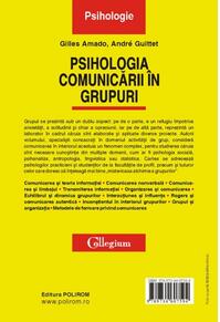 Copertă produs Psihologia comunicării în grupuri
