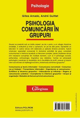 Copertă produs Psihologia comunicării în grupuri