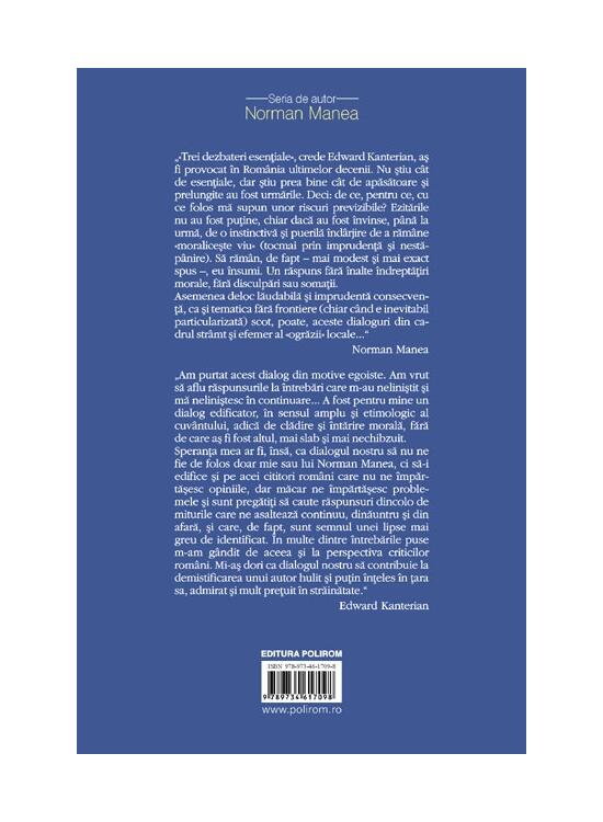 Copertă produs Curierul de Est. Dialog cu Edward Kanterian - gallery big 2