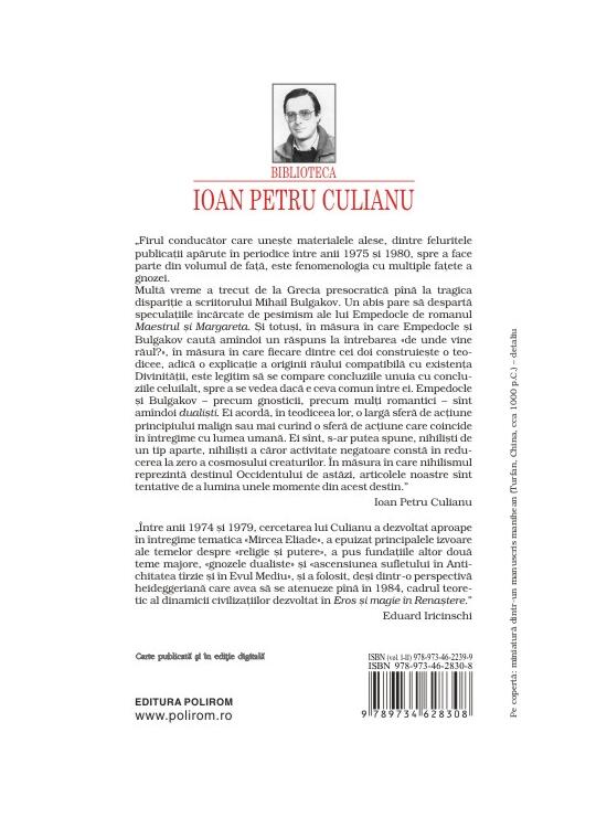 Copertă produs Iter in silvis. Eseuri despre gnoză și alte studii (Vol. I) - gallery big 2