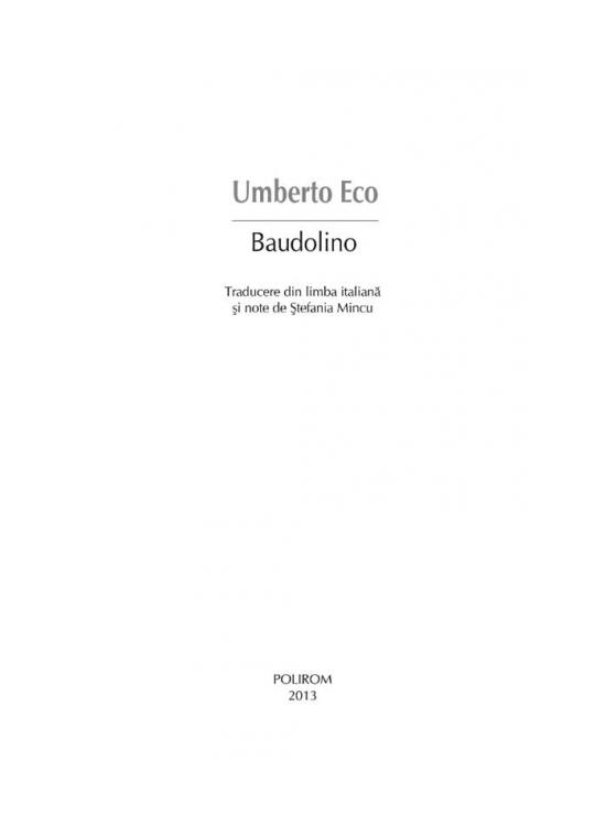 Copertă produs Baudolino - gallery big 6