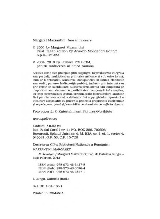 Copertă produs Nu te mişca (Top 10+) - gallery big 3