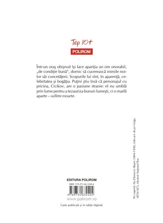 Copertă produs Suflete moarte - gallery big 2