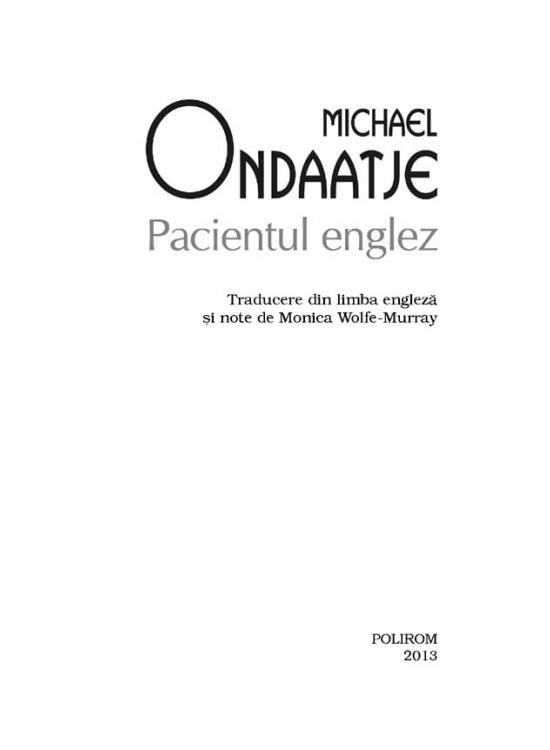 Copertă produs Pacientul englez (Top 10+) - gallery big 5