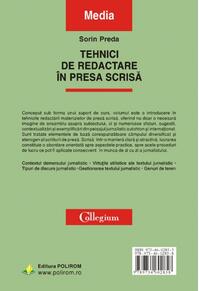 Copertă produs Tehnici de redactare &icirc;n presa scrisă