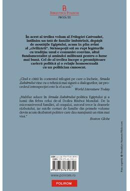 Copertă produs Strada Zahărului. Trilogia Cairoului (Vol. III)