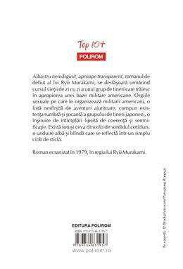 Copertă produs Albastru nemărginit, aproape transparent