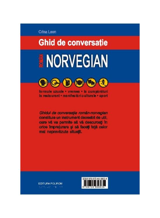 Copertă produs Ghid de conversație rom&acirc;n-norvegian - gallery big 2