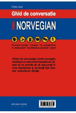 Copertă produs Ghid de conversație rom&acirc;n-norvegian