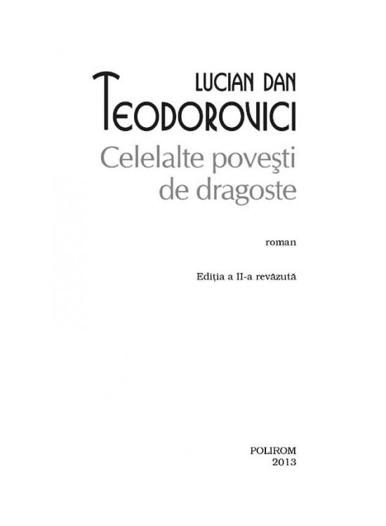 Copertă produs Celelalte poveşti de dragoste (Top 10+) - gallery big 5