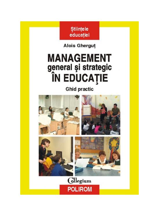 Copertă produs Management general şi strategic &icirc;n educaţie - gallery big 1