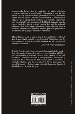 Copertă produs Istoria credinţelor şi ideilor religioase (Vol. 3)