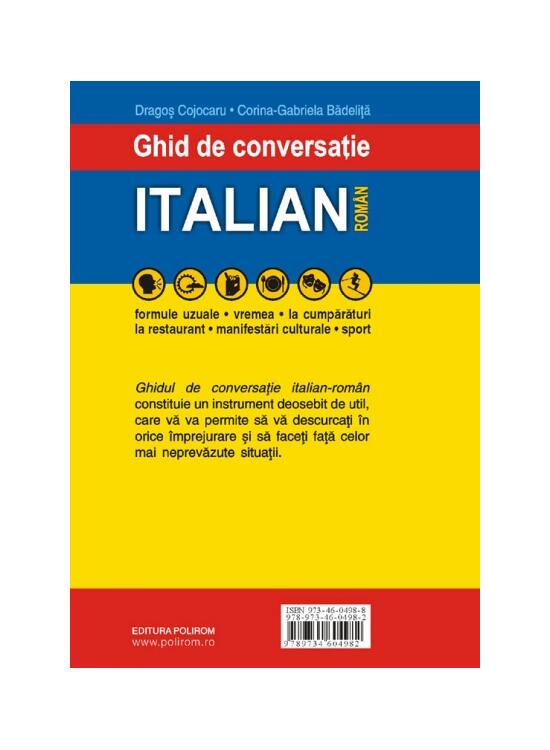 Copertă produs Ghid de conversaţie italian-român - gallery big 2