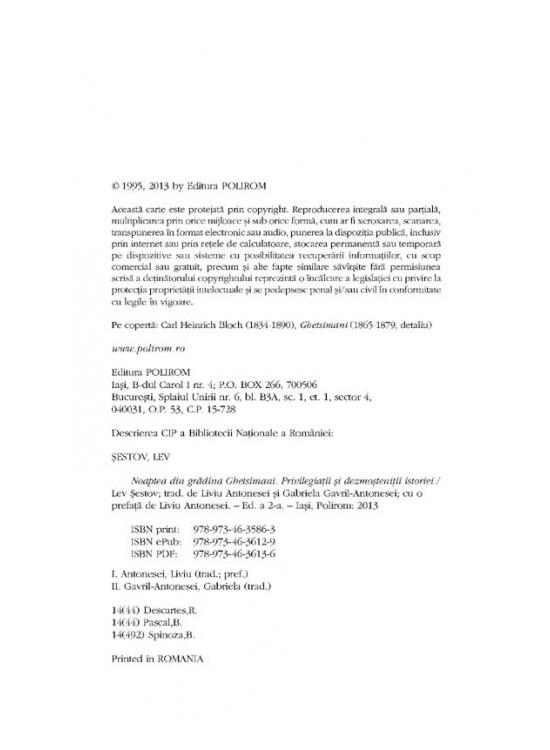 Copertă produs Noaptea din grădina Ghetsimani. Privilegiaţii şi dezmoşteniţii istoriei - gallery big 4