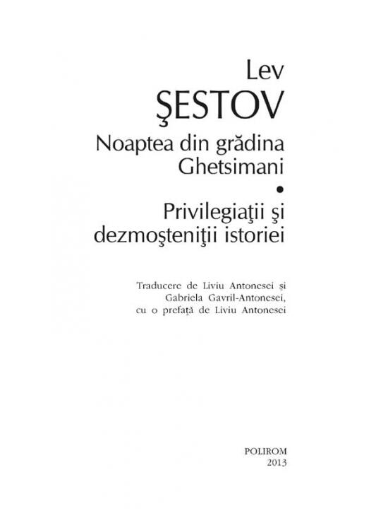 Copertă produs Noaptea din grădina Ghetsimani. Privilegiaţii şi dezmoşteniţii istoriei - gallery big 5