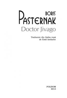 Copertă produs Doctor Jivago (Top 10+)