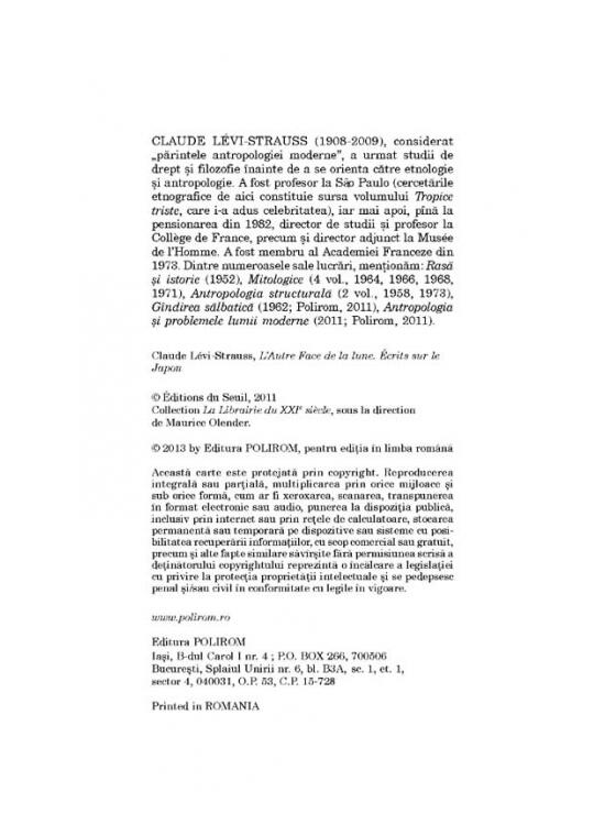 Copertă produs Cealaltă faţă a Lunii. Scrieri despre Japonia - gallery big 5