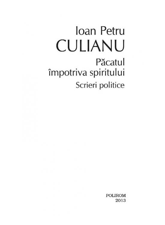 Copertă produs Păcatul împotriva spiritului - gallery big 7