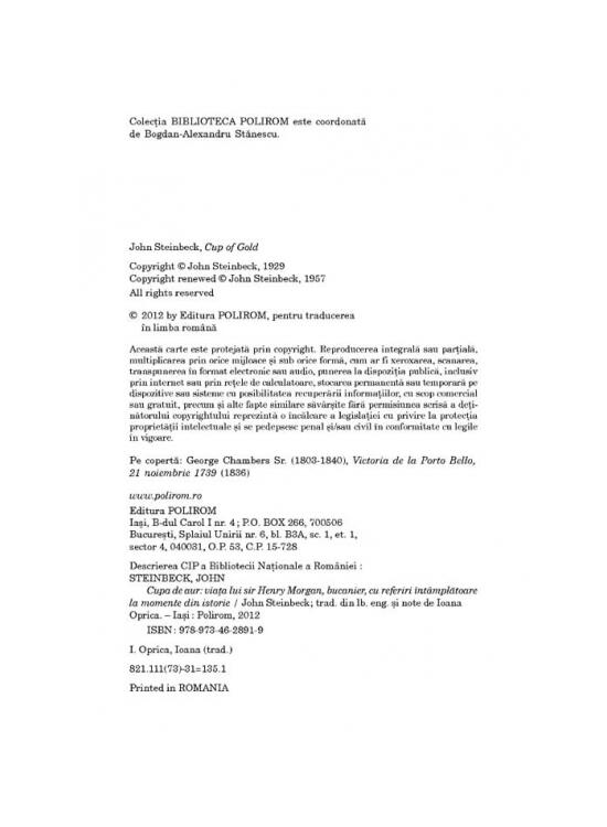 Copertă produs Cupa de aur - gallery big 3