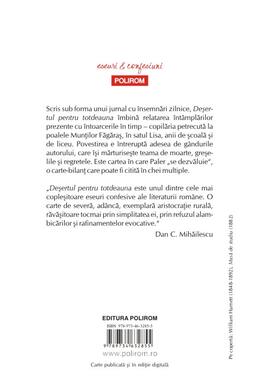 Copertă produs Deşertul pentru totdeauna