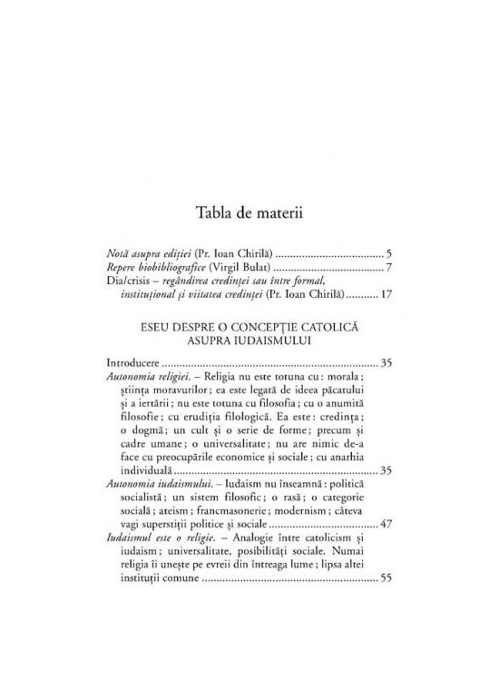 Copertă produs Eseu despre o concepţie catolică asupra iudaismului. Iluzii şi realităţi evreieşti - gallery big 3