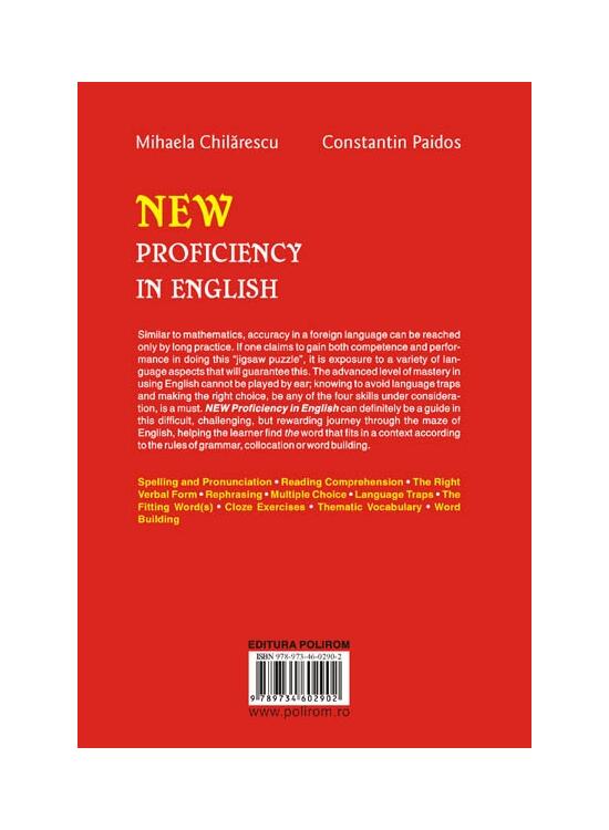 Copertă produs New Proficiency in English+Key to exercises - gallery big 2