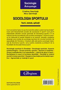 Copertă produs Sociologia sportului. Teorii, metode, aplicaţii
