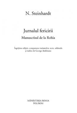 Copertă produs Jurnalul fericirii