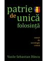 Copertă produs Patrie de unică folosinţă - thumb 1