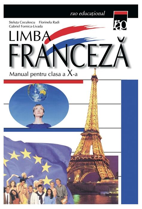 Copertă produs Manual de limba franceză clasa a X a