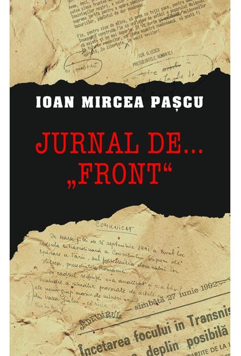 Copertă produs Jurnal de..."front"