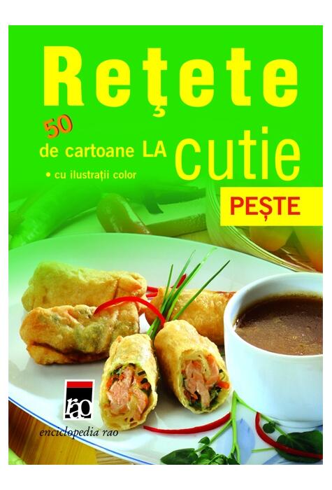 Copertă produs Reţete la cutie. Peşte