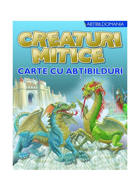 Copertă produs Creaturi mitice. Carte cu abţibilduri - gallery big 1